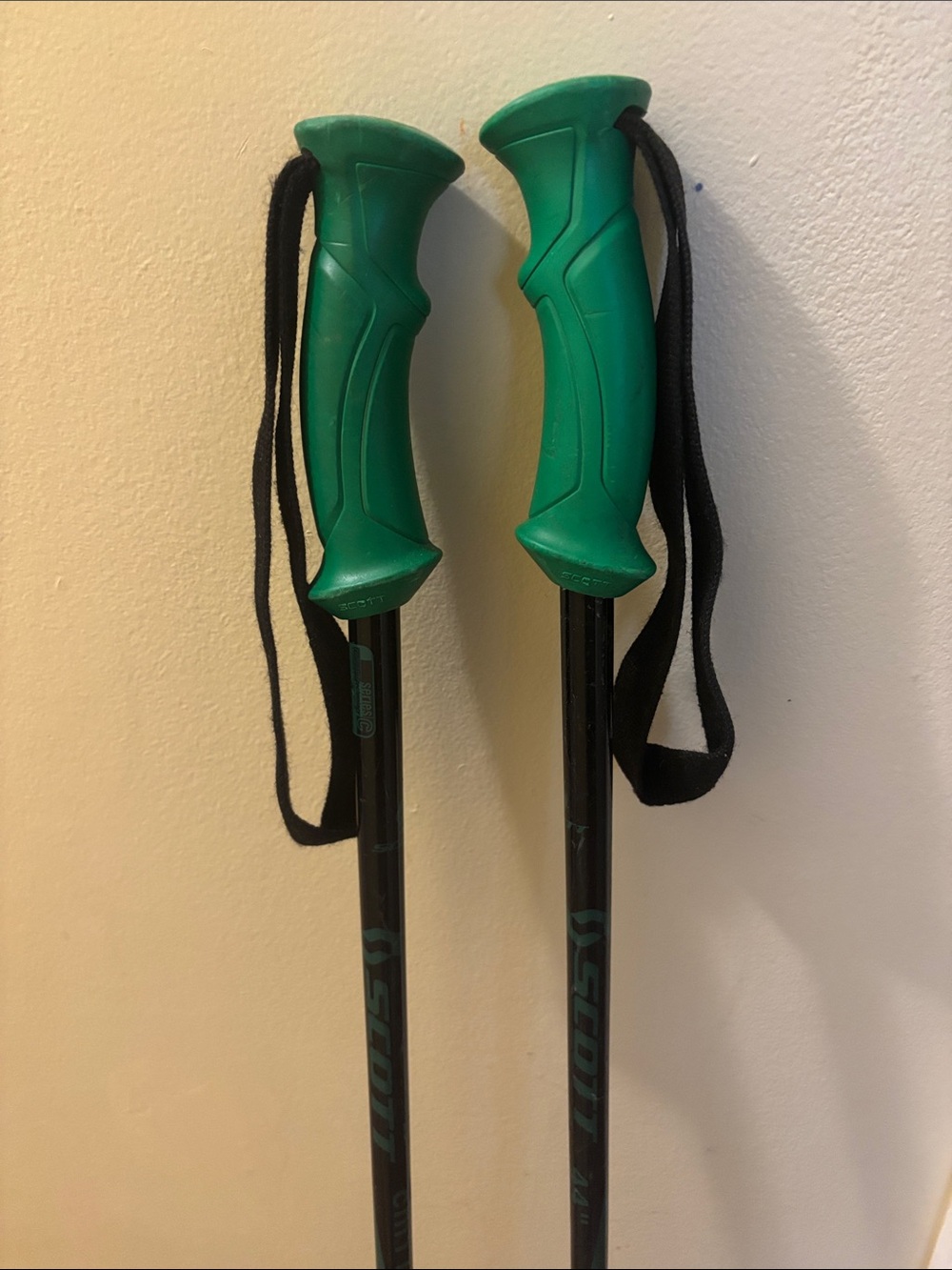 Scott Composite Technology 110 cm Green and black Ski Poles